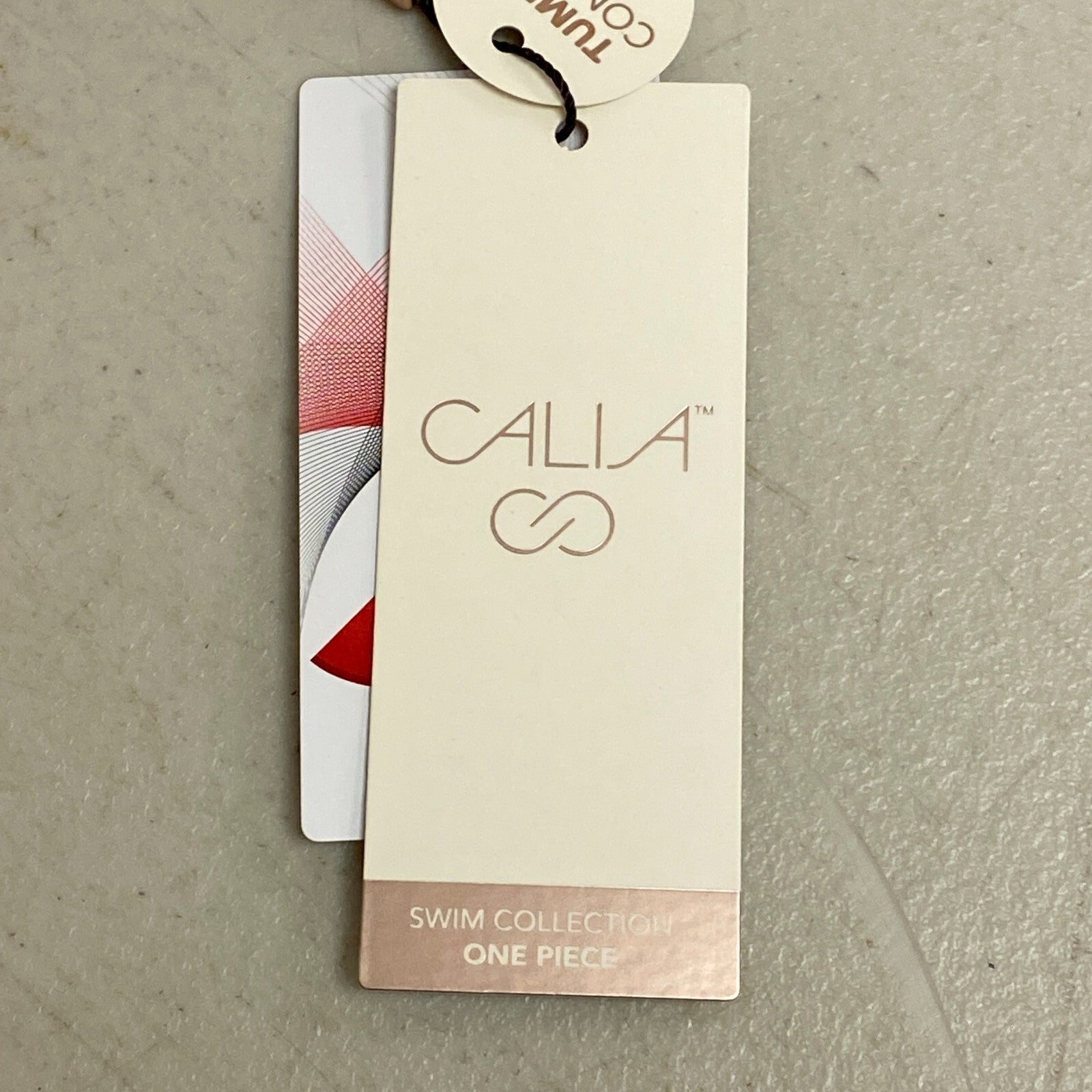 CALIA WOMENS OPEN BACK HIGH NECK ONE PIECE SWIMSUIT ISLAND BOTANICAL MUTLICOLOR