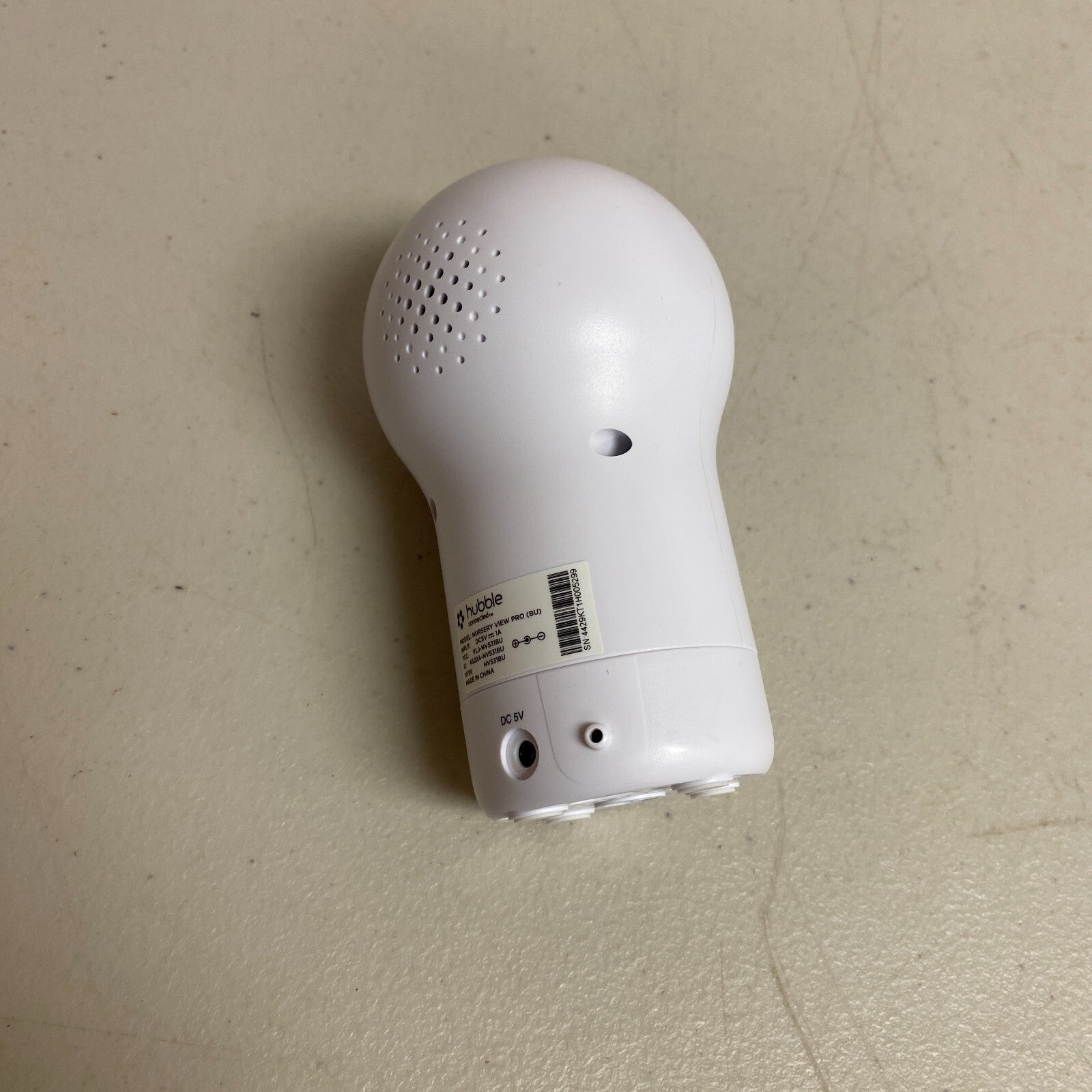 Hubble Connected Nursery View Pro 5" Video Baby Monitor Camera With Sounds