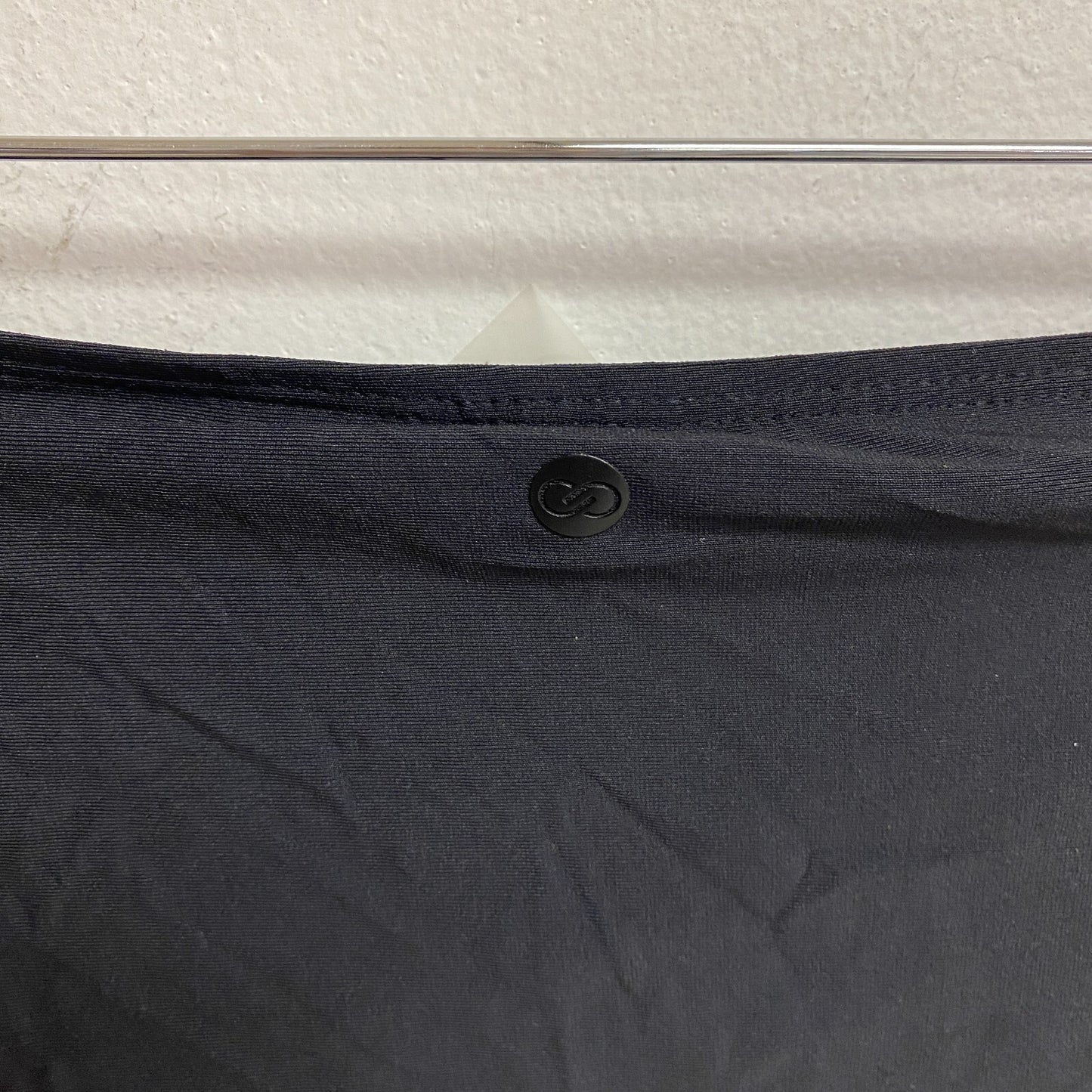 CALIA RUCHED DRAWSTRING High Rise SWIM SKIRT PURE BLACK WSA23506 Brand New!