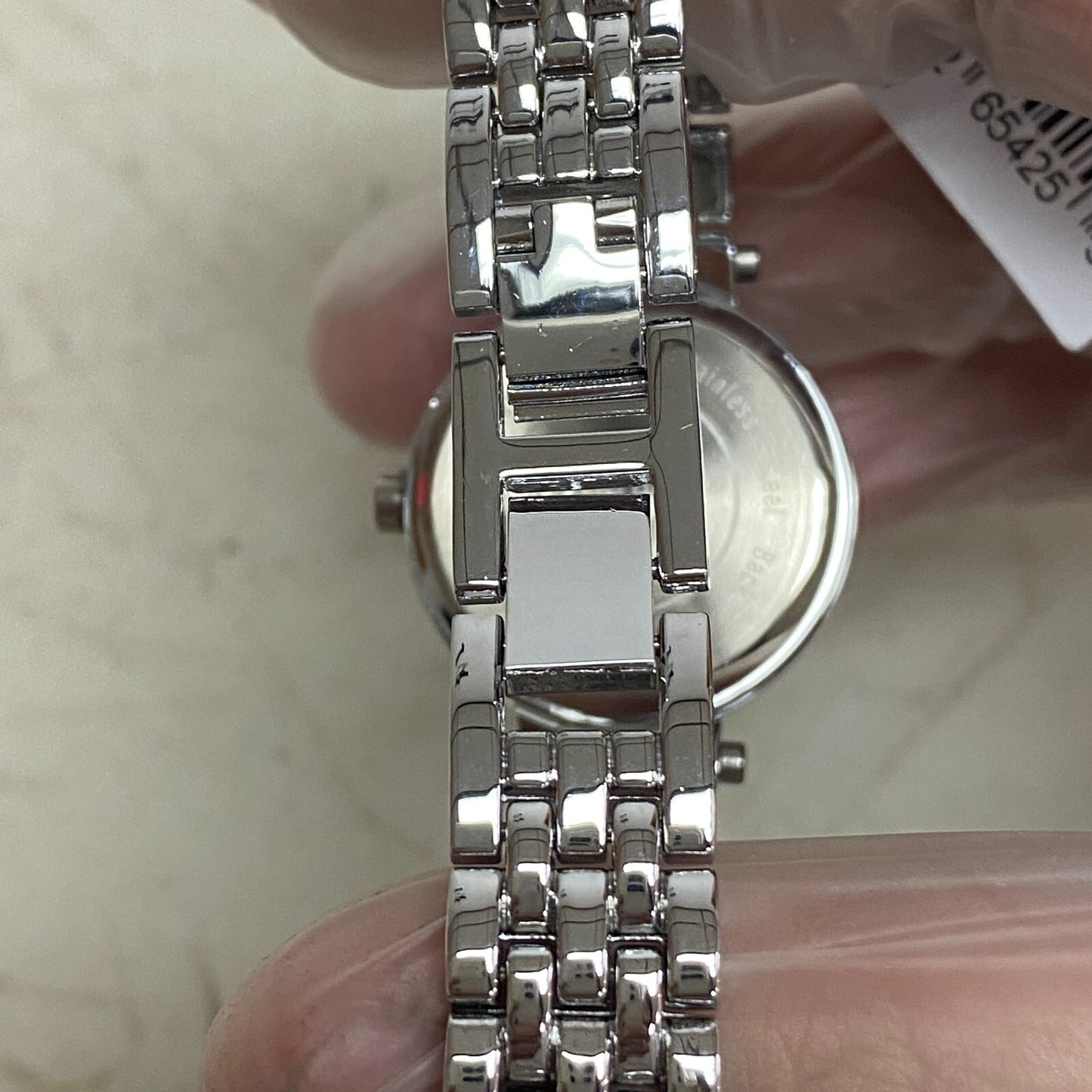 Armitron Women's Genuine Crystal Accented Two-Tone Bracelet Watch 75/5704SV