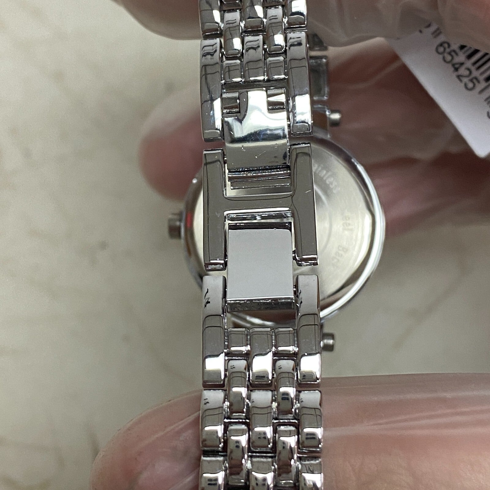 Armitron Women's Genuine Crystal Accented Two-Tone Bracelet Watch 75/5704SV