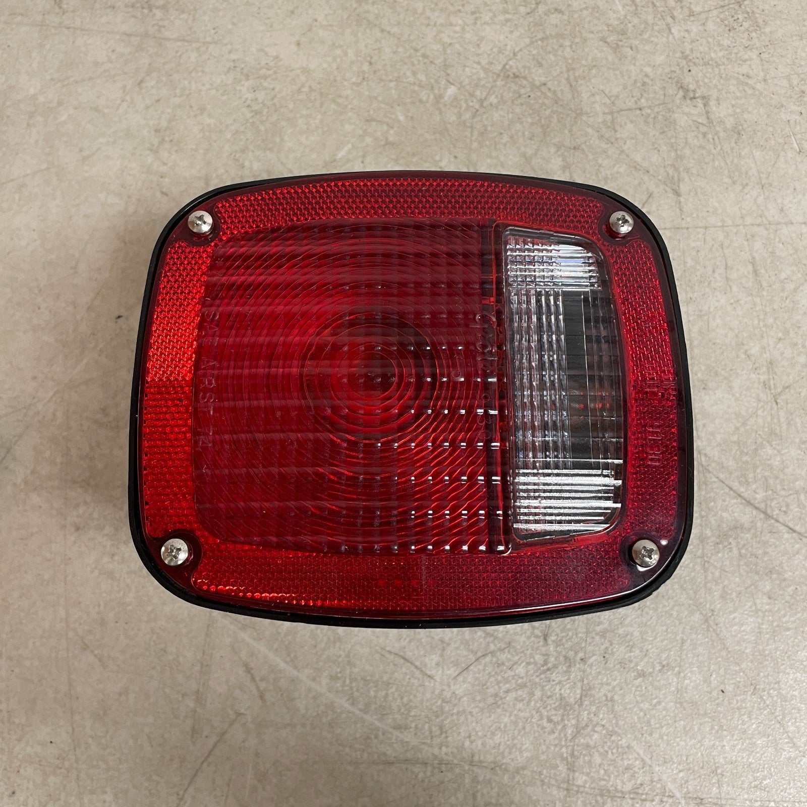 Grote 53650 SuperNova LED Stop Tail Turn Light 3-Stud Mount w/ License Lamp