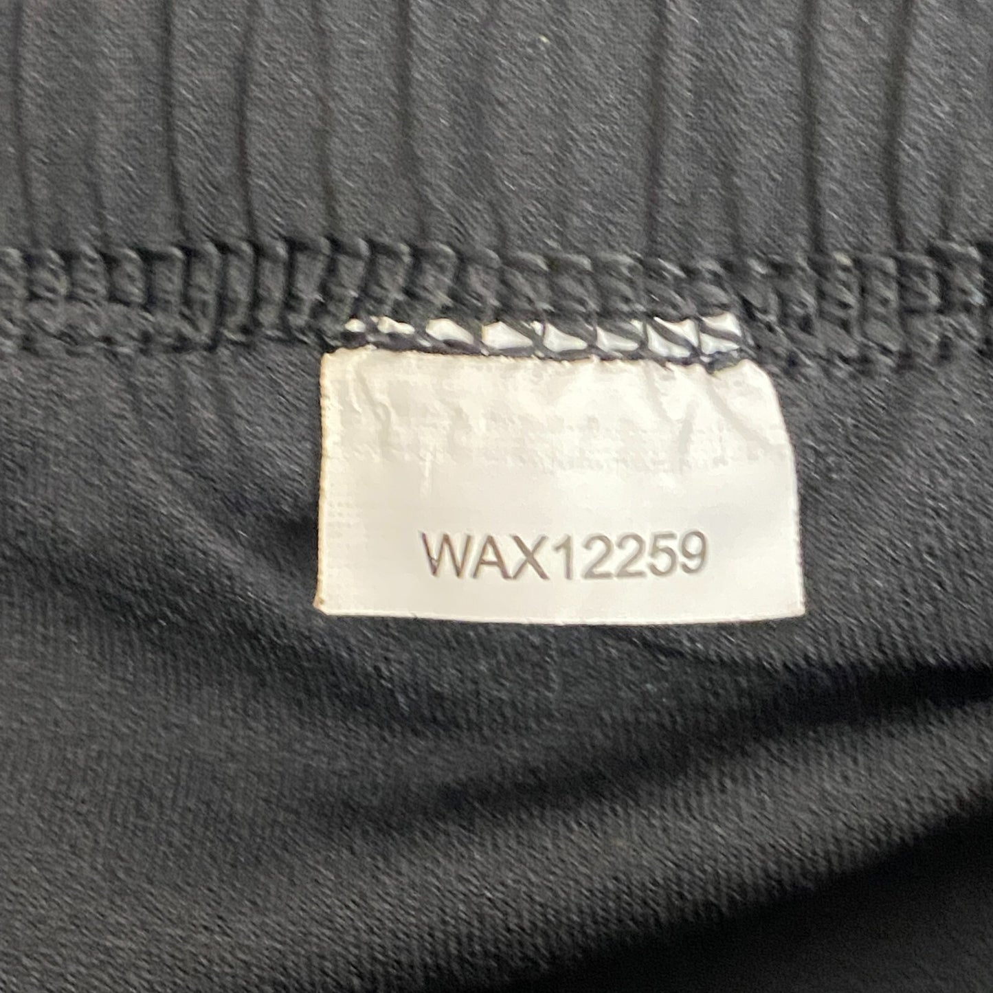 Calia Woven High Rise Petal Hem Short Pure Black Solid WAX12259