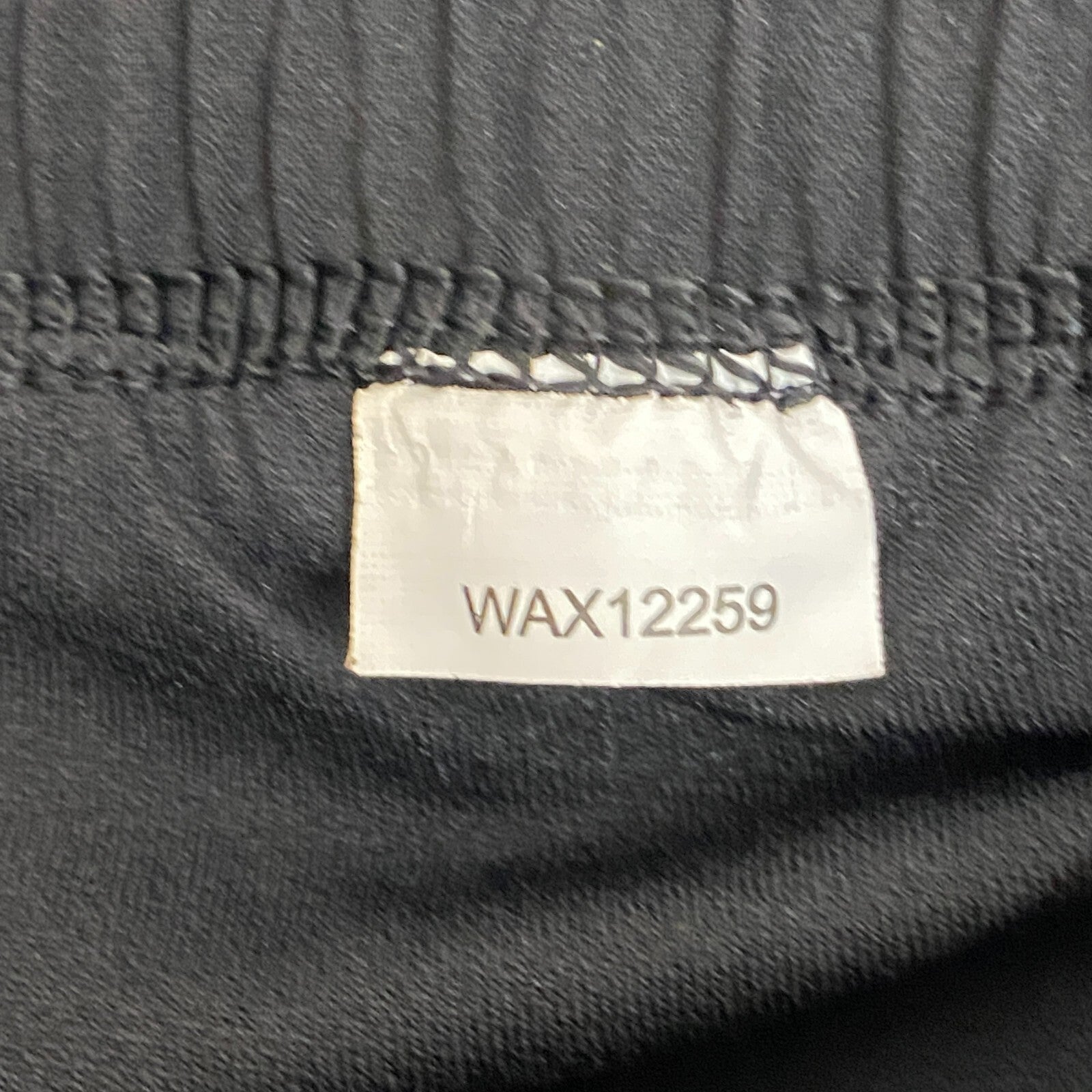 Calia Woven High Rise Petal Hem Short Pure Black Solid WAX12259