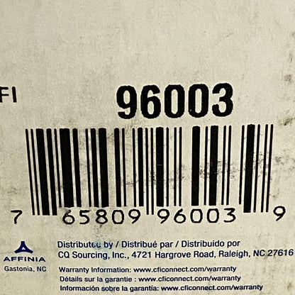 CARQUEST Fuel Filter Canister Metal Cartridge Black 96003