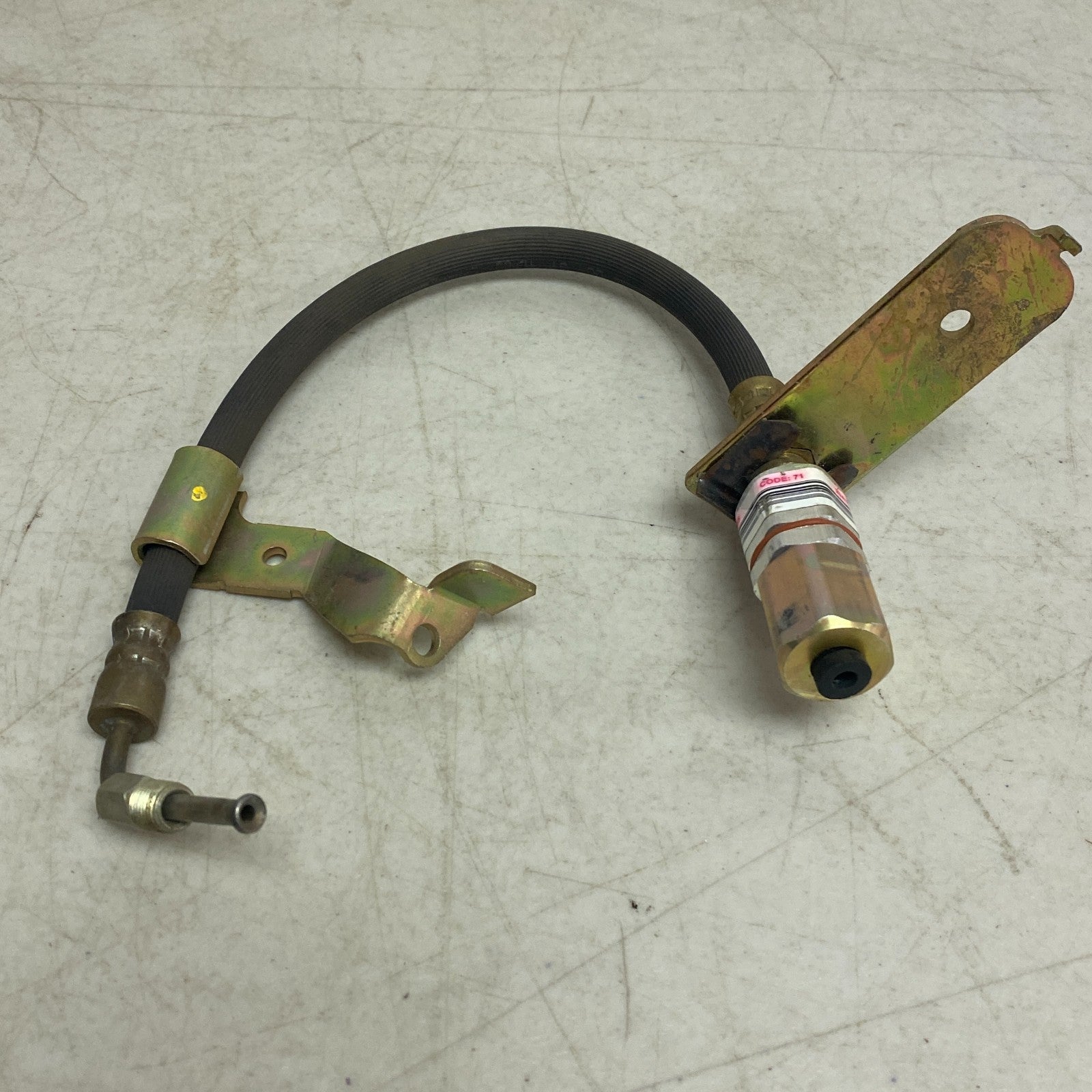 CARQUEST Brake Hydraulic Hose Assembly Black EPDM Rubber Model BHA380975