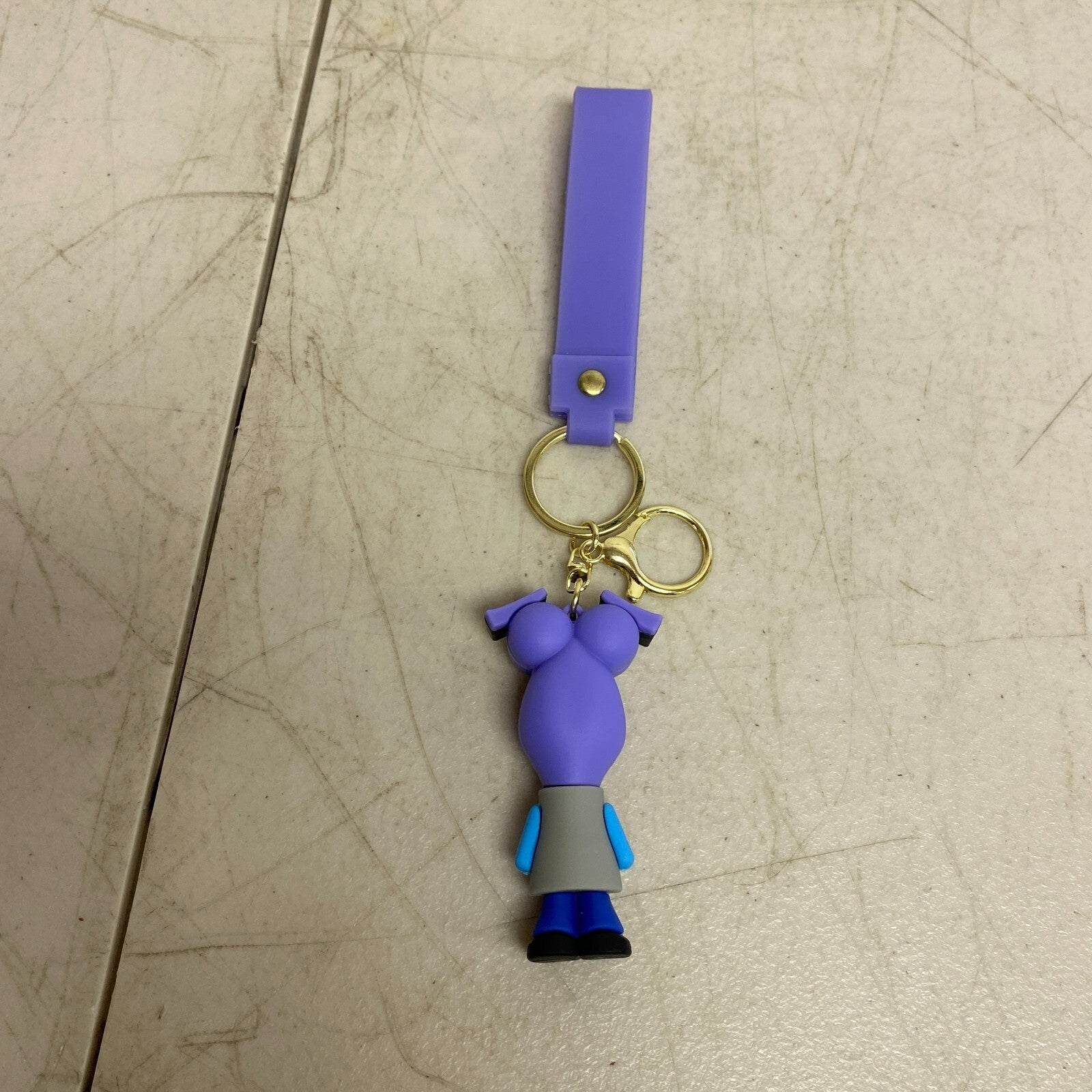 Assorted Silicone Inside out Keychain Fear Accessory