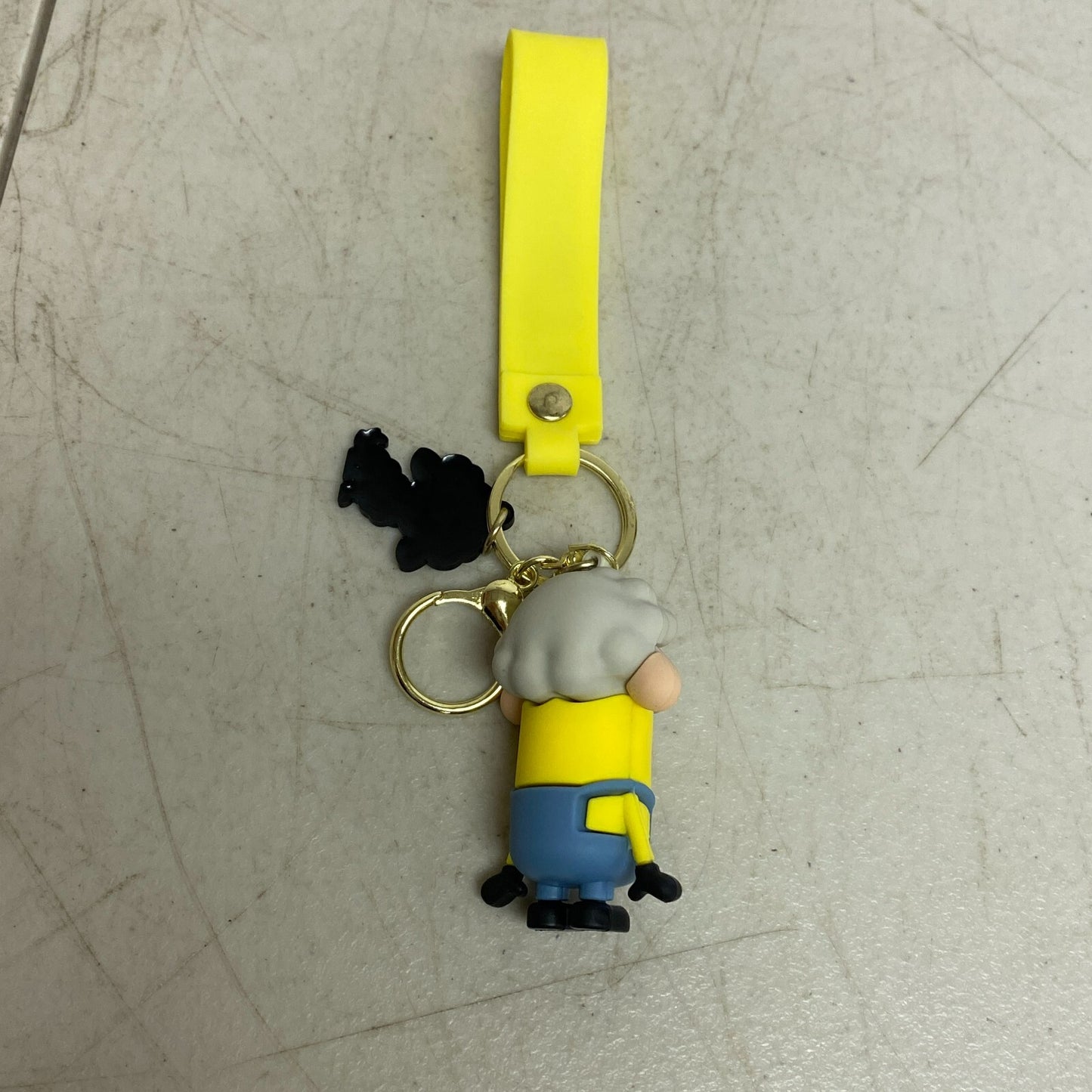 Assorted Silicone Despicable Me Minions Keychain Rooster Minion Accessory - NEW