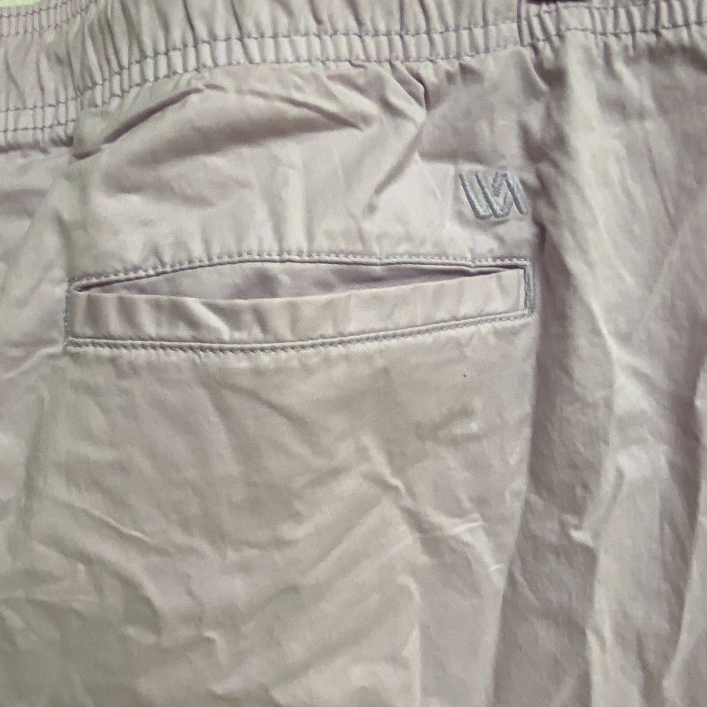 VRST Men's 7" Easy Relaxed Fit Elastic Waist Short Mellow Lilac MAX100429 New