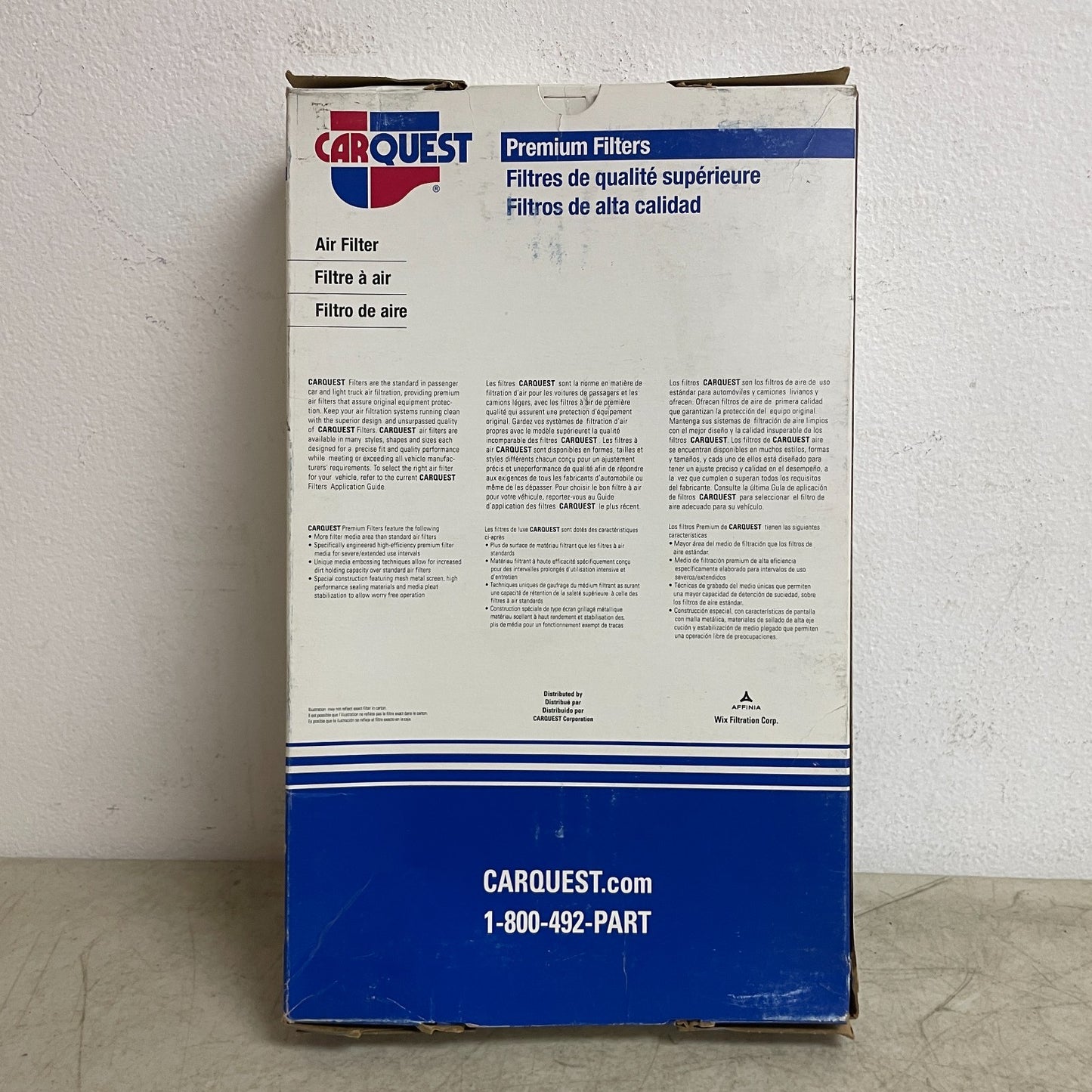Carquest 88301 Premium Panel Engine Air Filter High Quality