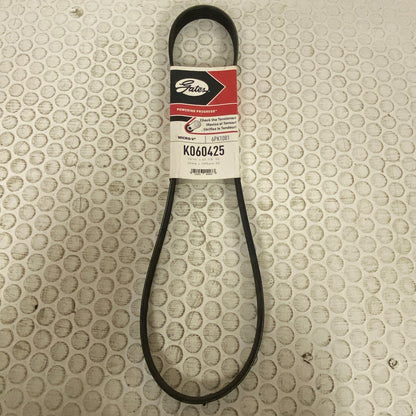 GATES Micro‑V Serpentine Belt 6‑Rib 42.54 in Length Black Drive Belt K060425