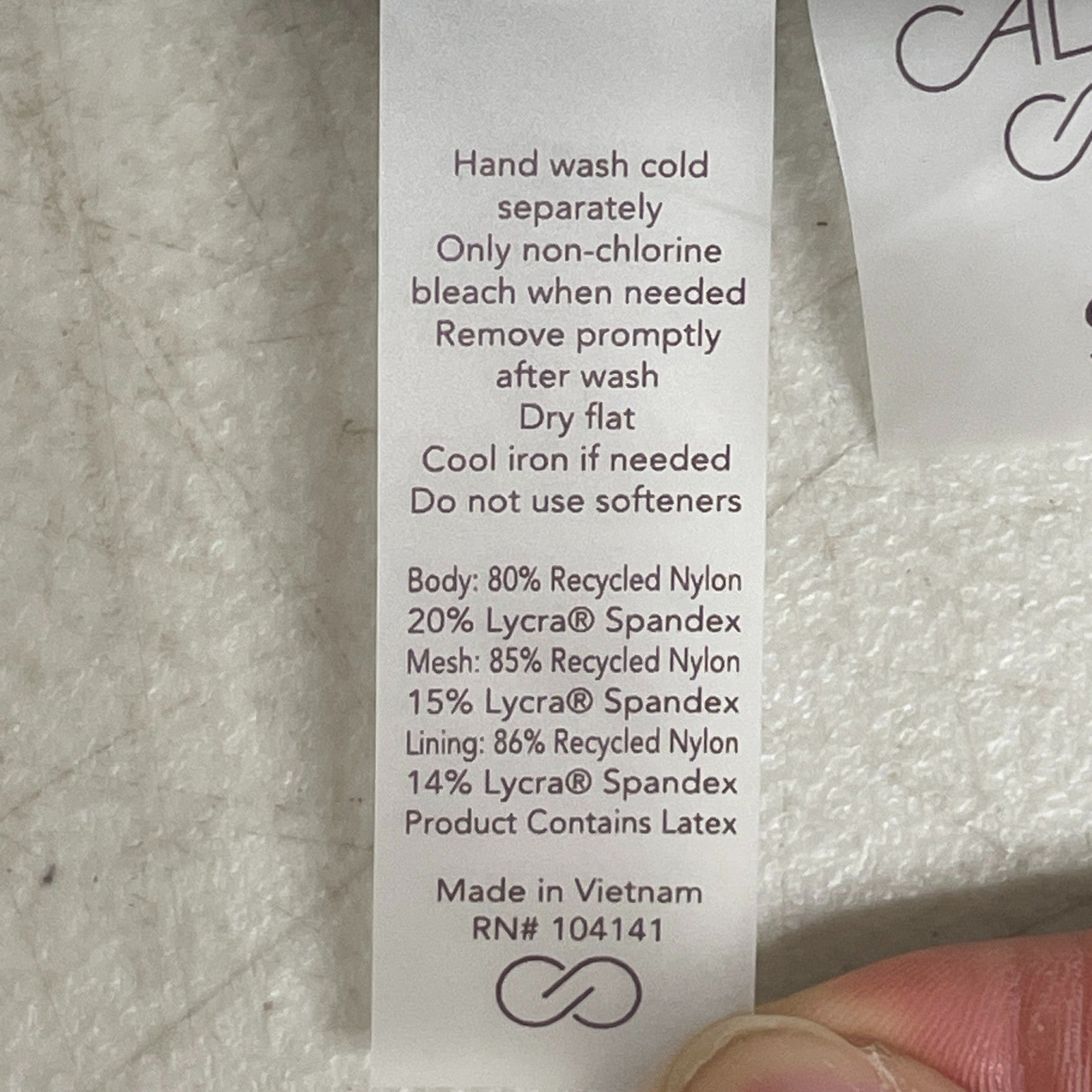 CALIA Womenâs Wide Shoulder Strap Athletic Medium Support Top Dark Olive