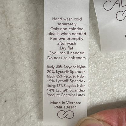 CALIA Womenâs Wide Shoulder Strap Athletic Medium Support Top Dark Olive