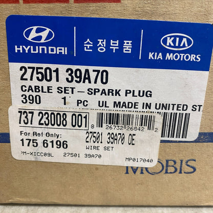Genuine Hyundai 2750139A70 Spark Plug Wire Set 2001-2006 Hyundai Santa Fe