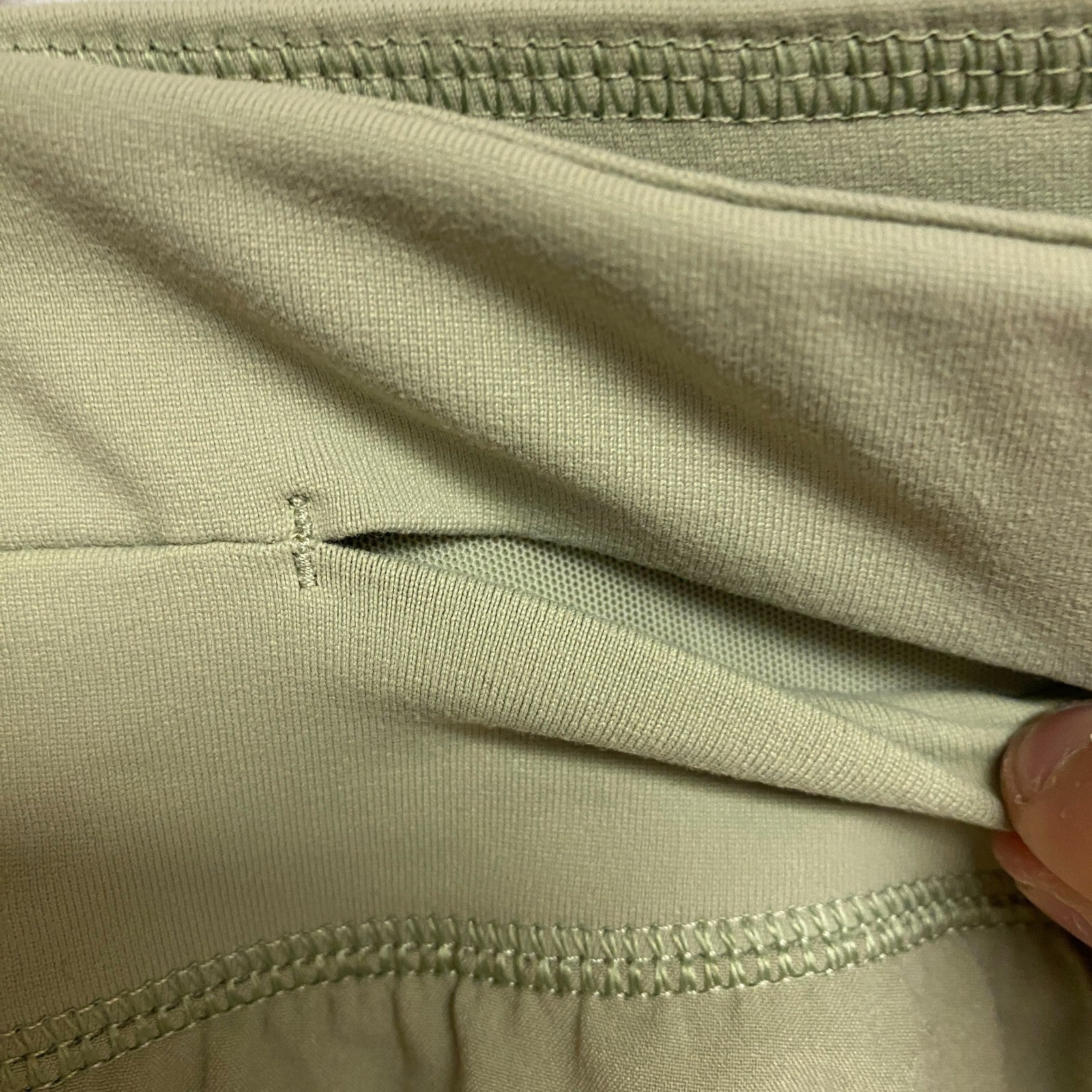 Calia Womens 3" Inseam Kick it Up Short Smudge Sage Relaxed Fit Solid WAX12261