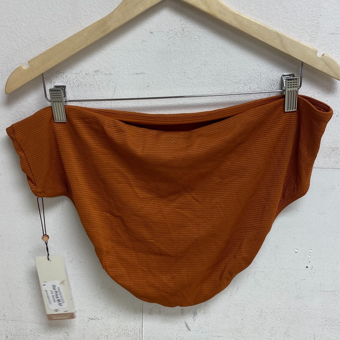 CALIA Women's Mid Rise Novelty Swim Bottoms Rust WSA22411N