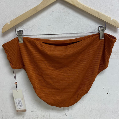 CALIA Women's Mid Rise Novelty Swim Bottoms Rust WSA22411N
