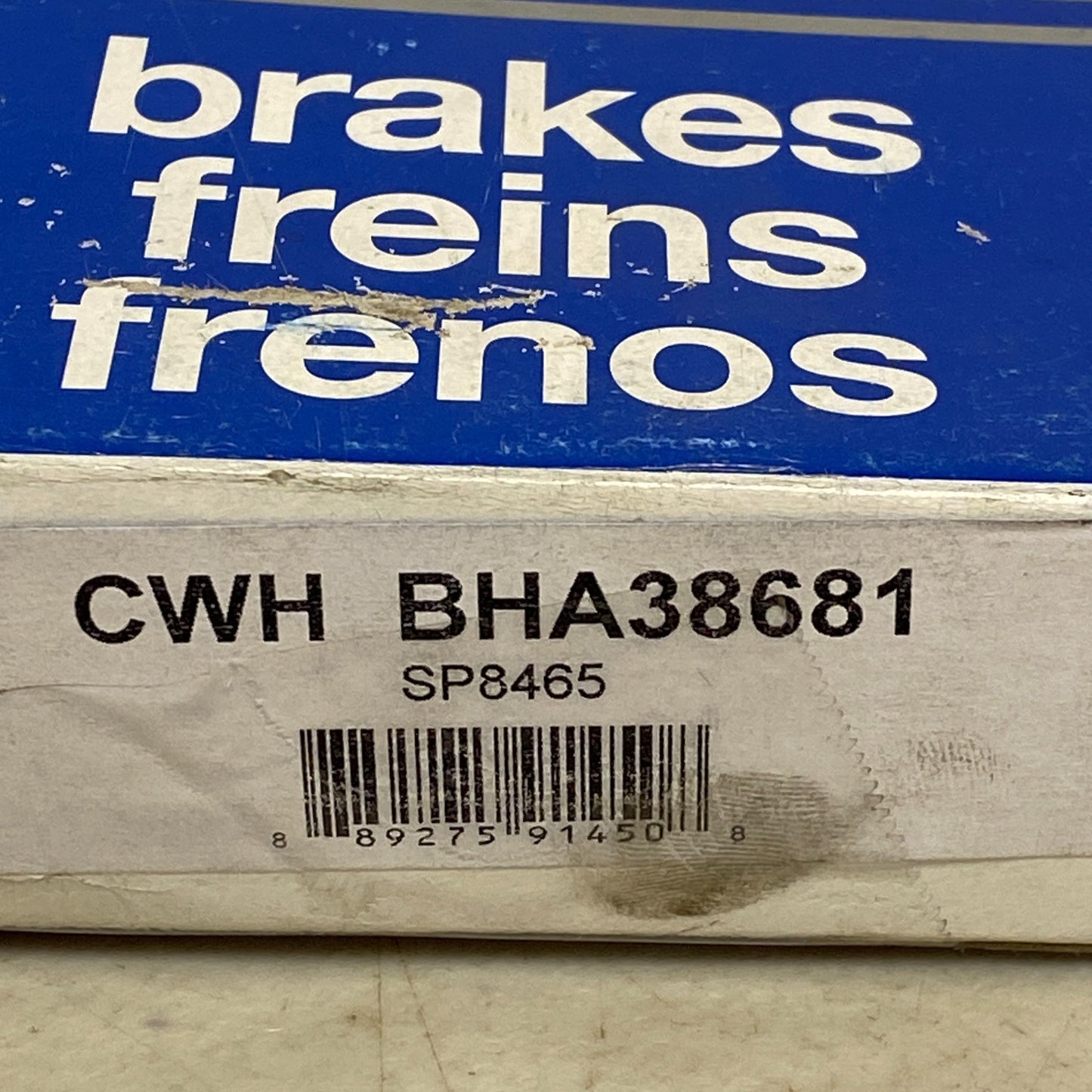 Carquest BHA38681 Brake Hose Assembly w/ Banjo Fitting & Copper Washers