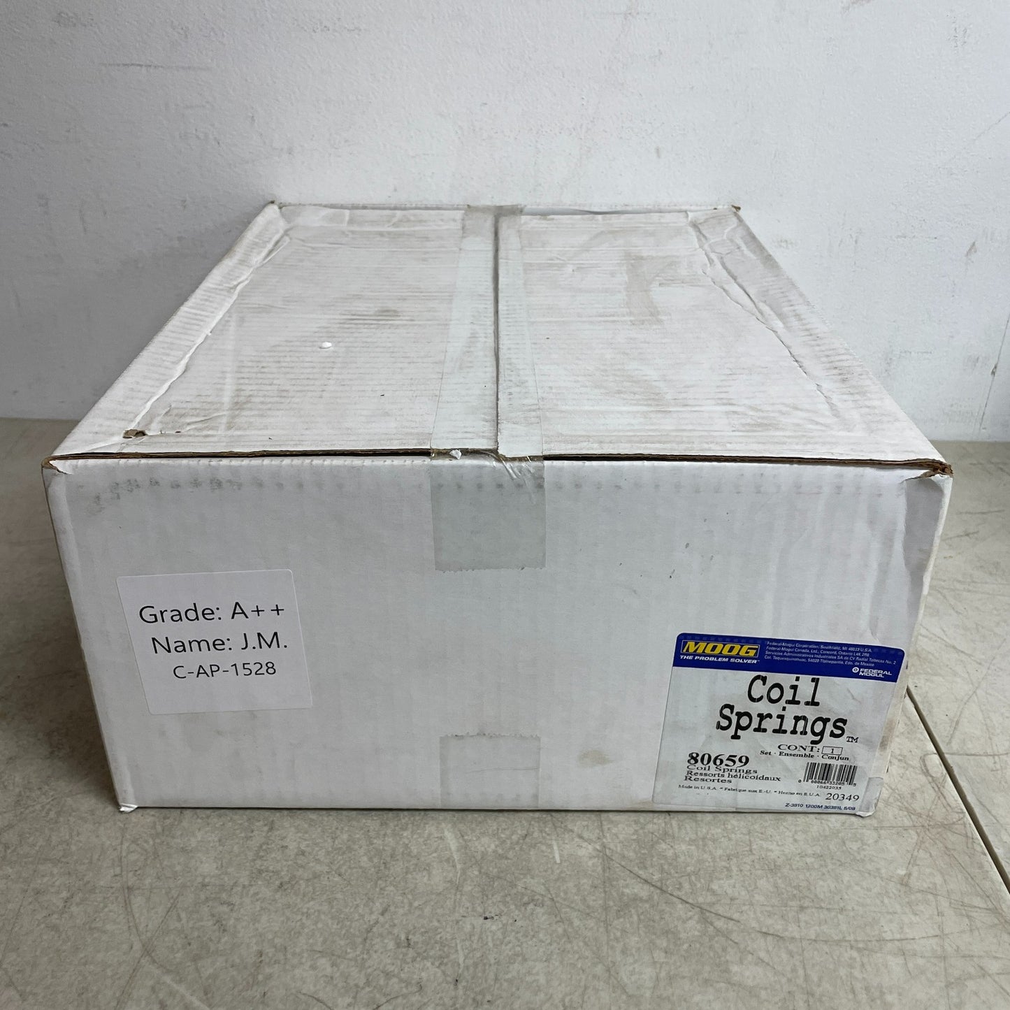 Moog 80659 Rear Coil Spring Set Buick LeSabre Lucerne Cadillac DTS Seville