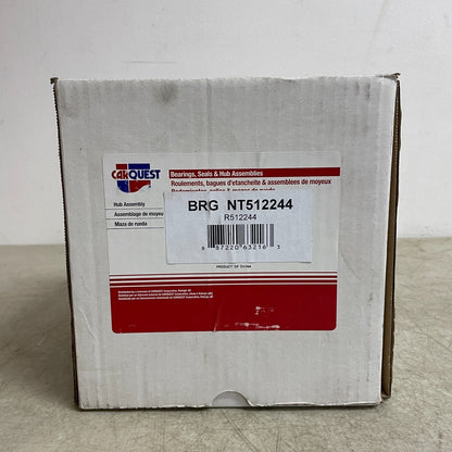 Carquest NT512244 Wheel Hub & Bearing Assembly Steel Sealed Rear OE Replacement