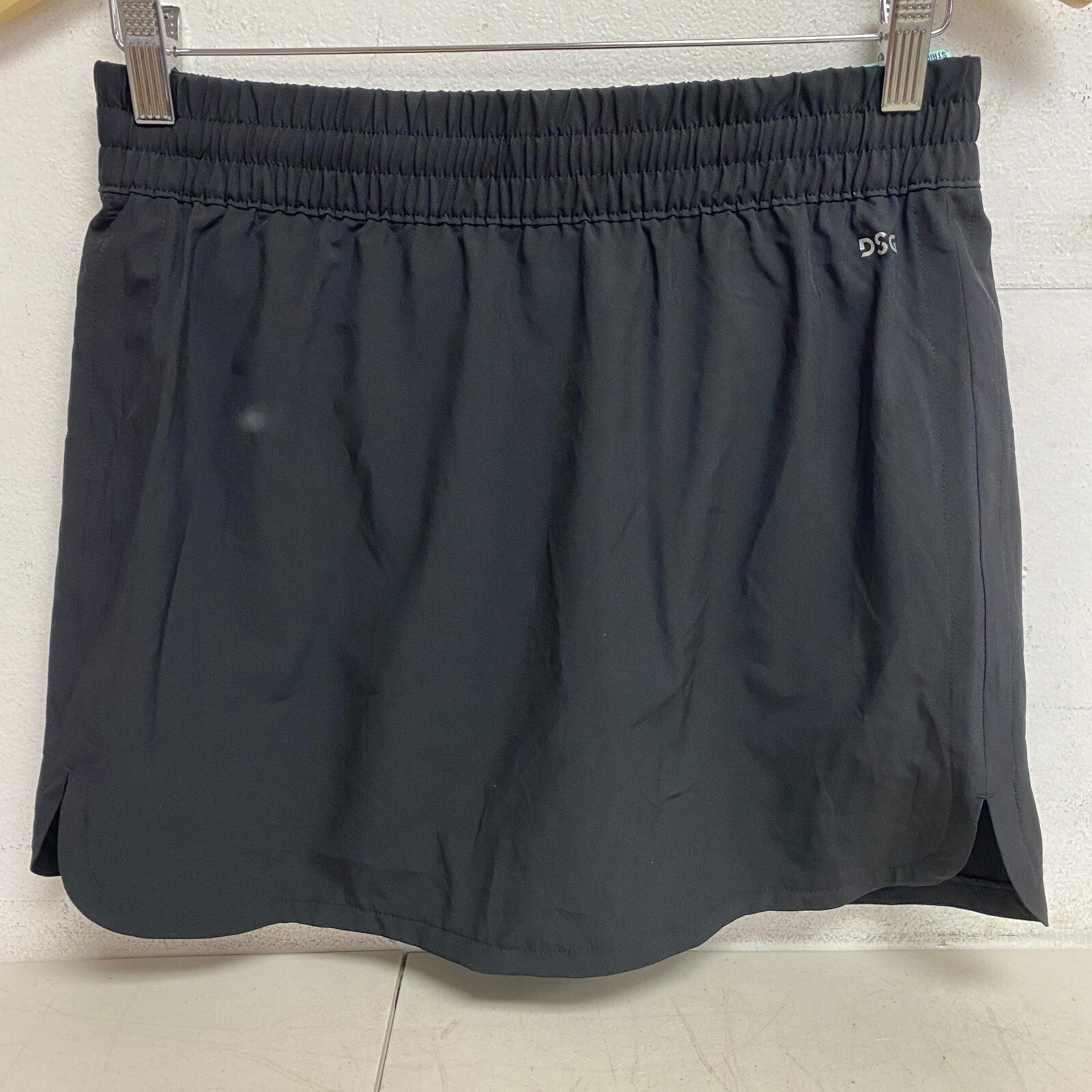 DSG Women's Mid Rise Stride Skort Pure Black DAW13123 Summer Trendy Stylish