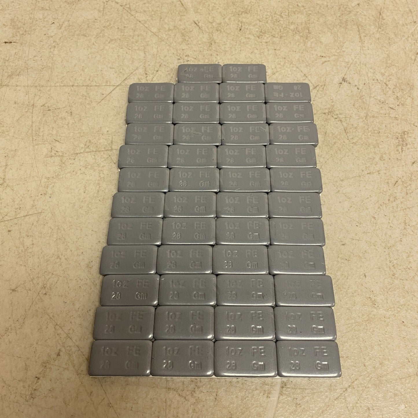 Bada Steel Wheel Weights Coated 12 pcs 1oz. Segments 1100FE