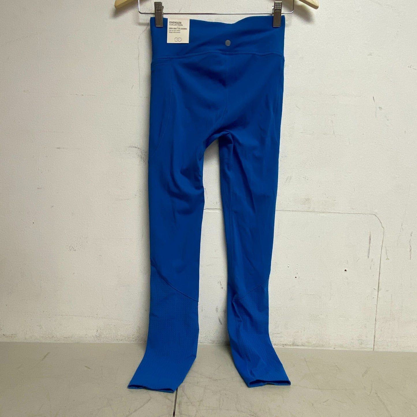 CALIA Women's Energize Mesh 7/8 High Rise Legging Royal Blue Solid WAX12376