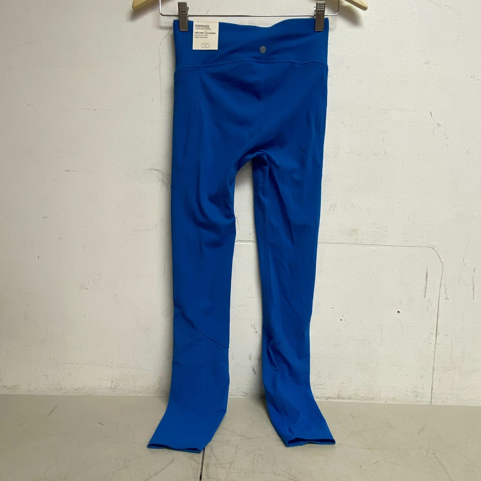 CALIA Women's Energize Mesh 7/8 High Rise Legging Royal Blue Solid WAX12376