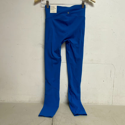 CALIA Women's Energize Mesh 7/8 High Rise Legging Royal Blue Solid WAX12376