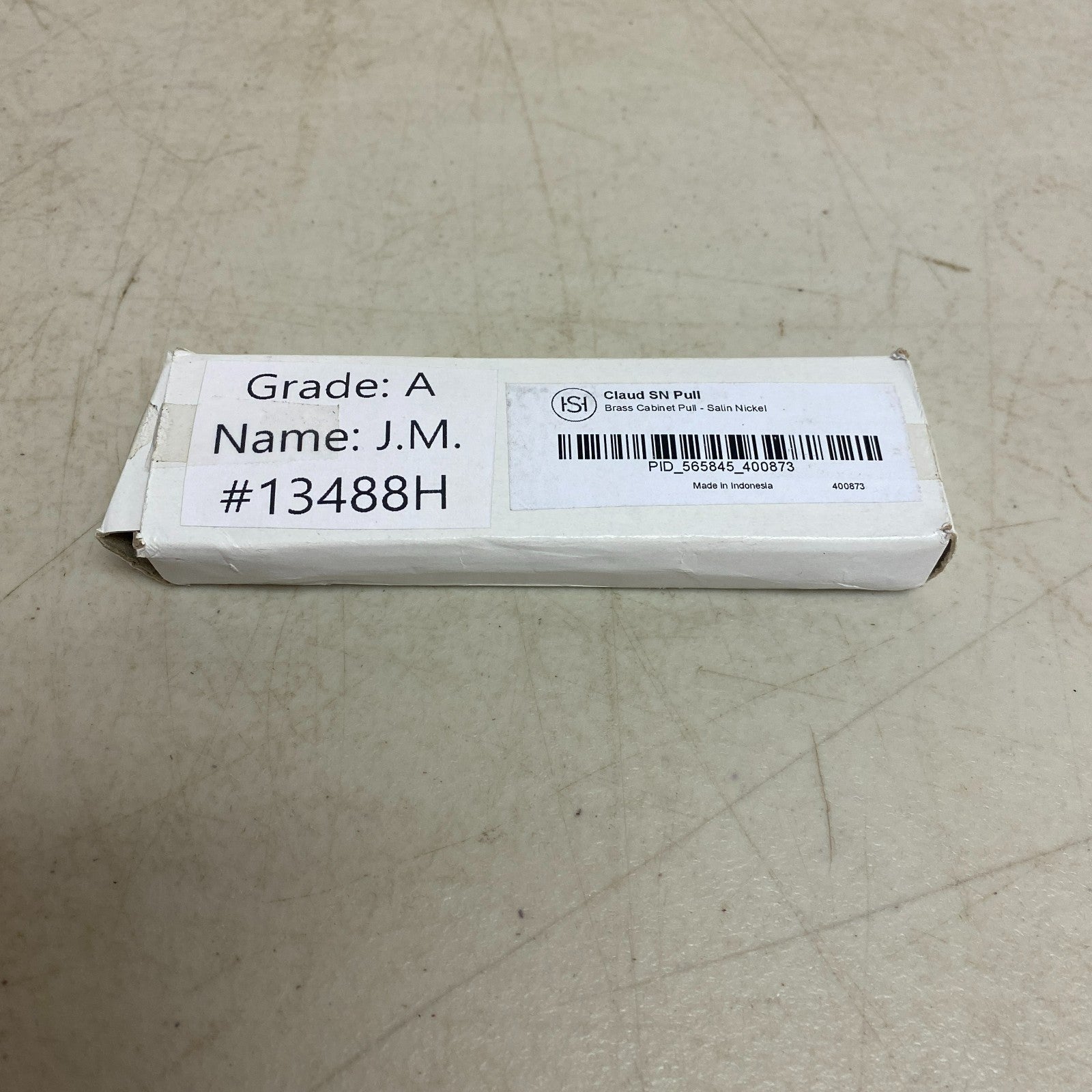 Signature Hardware Claud Cabinet Pull Satin Nickel SH430866