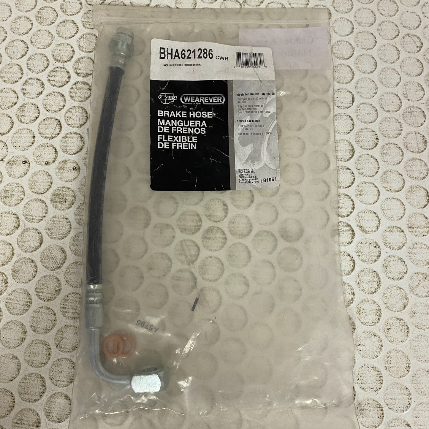 Carquest Wearever BHA621286 Brake Hydraulic Hose