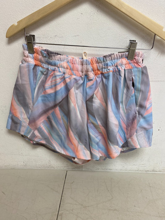 CALIA Women's Mid Rise Textured Mother Of Pearl Infinity Run Short WAX12336PRT