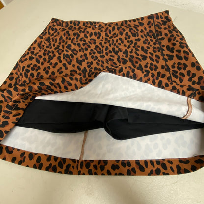 Lady Hagen 17" Trendy Wrap Skort Classic Leopard Hazel WGH37003 Brand New