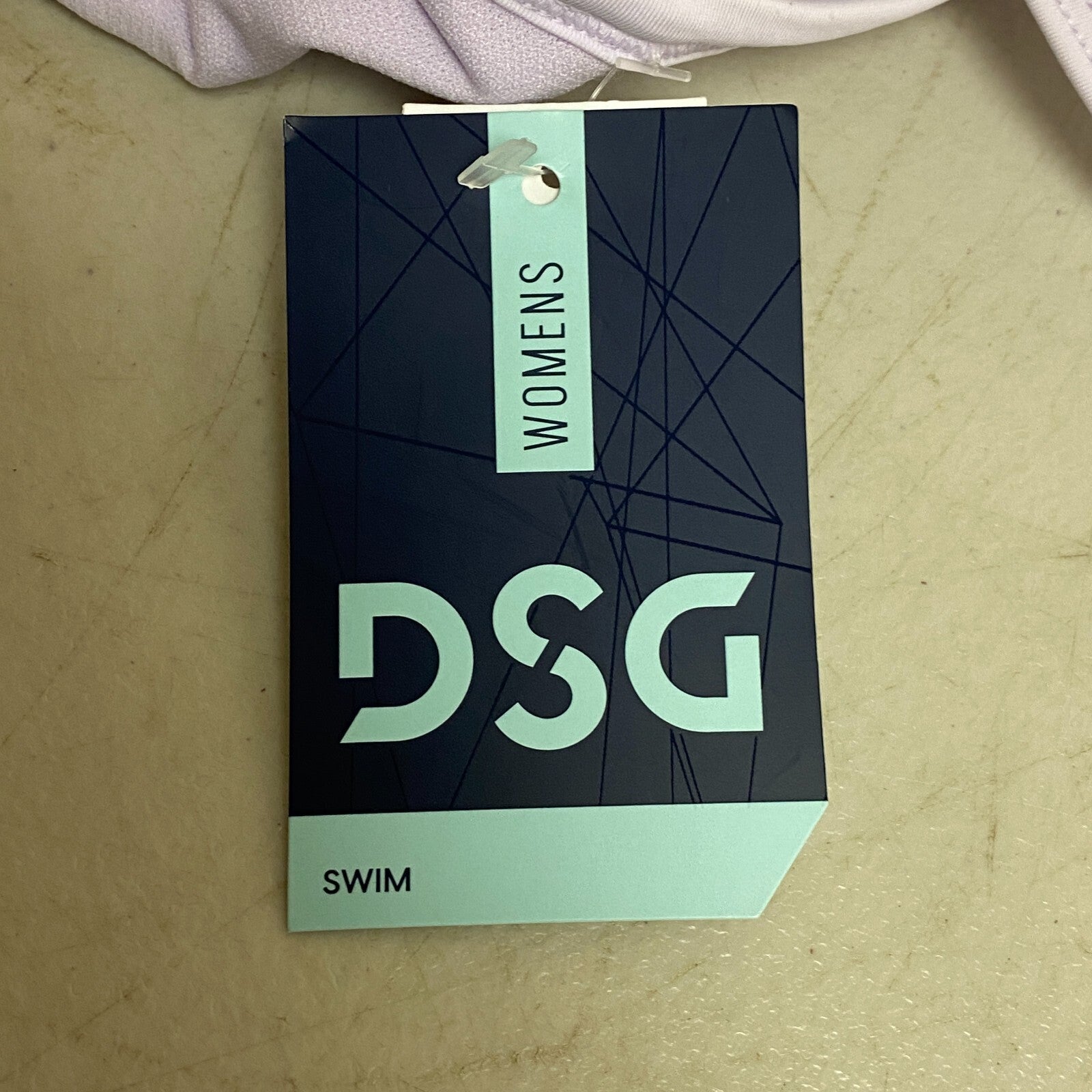 DSG Women's Hygienic Liner Harley One Piece Swim Suit Blooming Lilac DSW2995 New