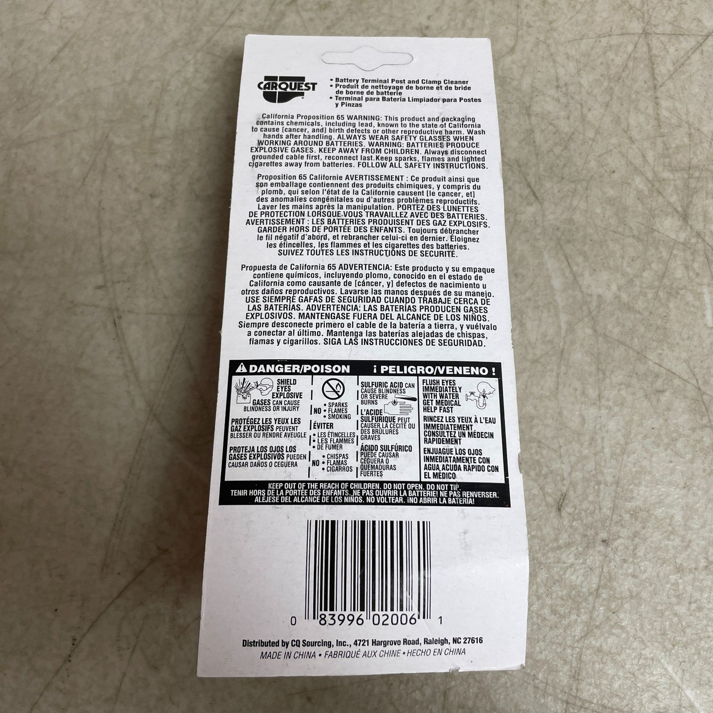 Carquest Battery Terminal Post & Wire Cleaner Tool 2-Pack CBA11800