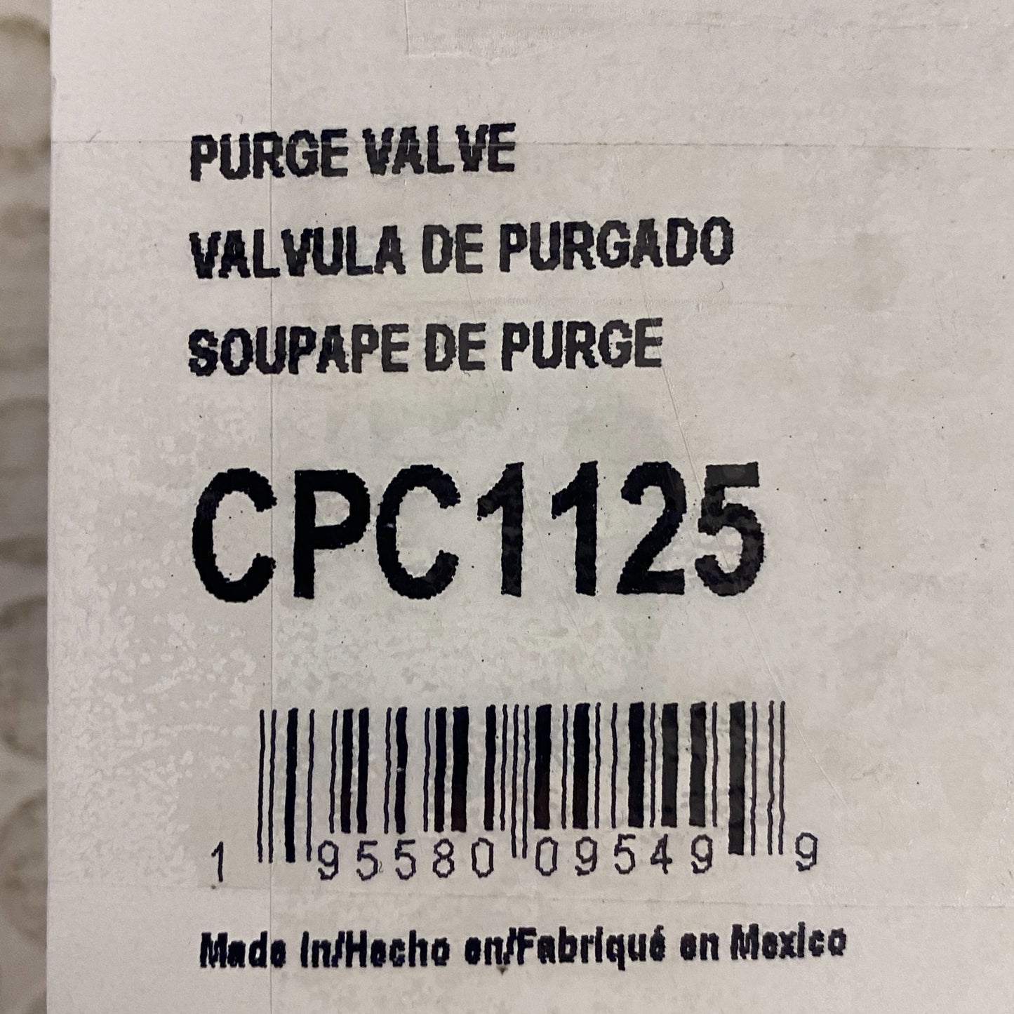 Carquest CPC1125 Vapor Canister Purge Solenoid Valve OE Replacement Emissions