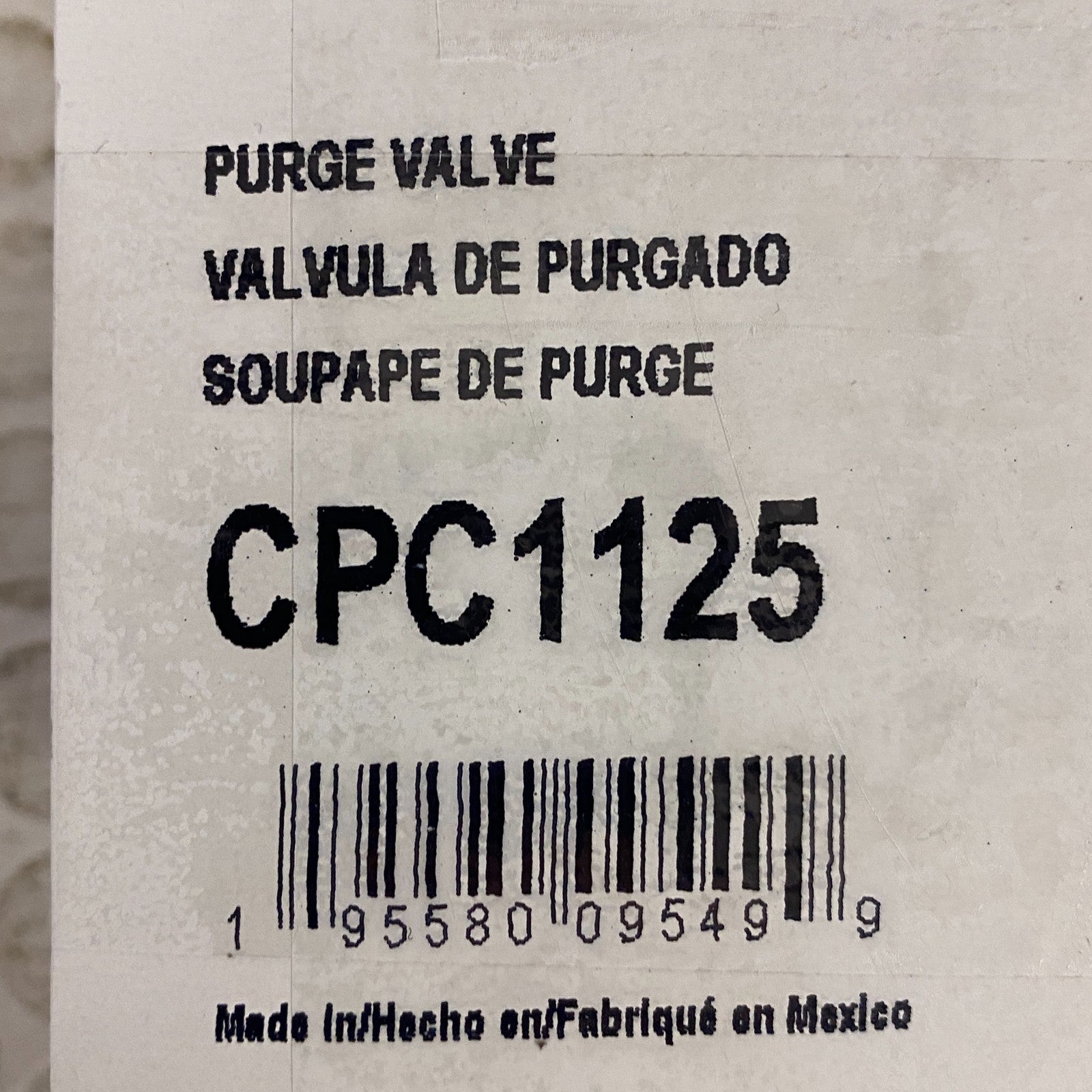 Carquest CPC1125 Vapor Canister Purge Solenoid Valve OE Replacement Emissions