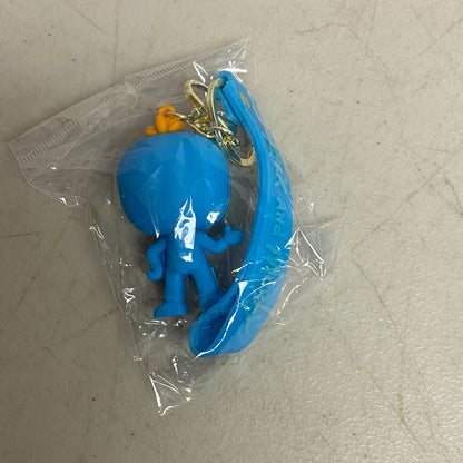New Assorted Silicone  3D Rick And Morty Keychain Mr. MeeSeeks Accessory