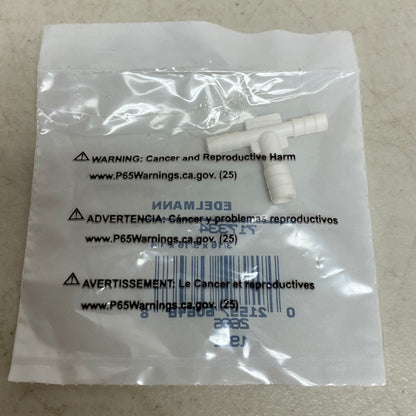 EDELMANN Plastic Vacuum Tee Fitting 5‑Pack 717334