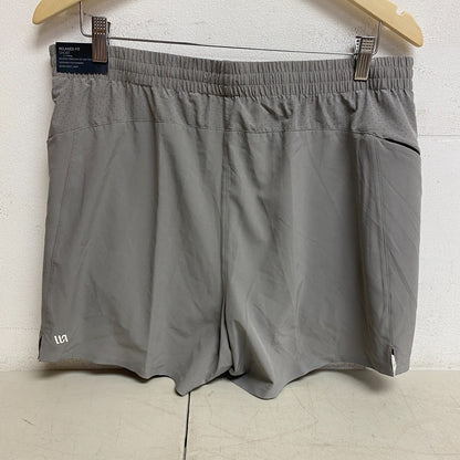 VRST Men's 5â Relaxed Fit Running Accelerate Short  Silver Shadow MAX2315055