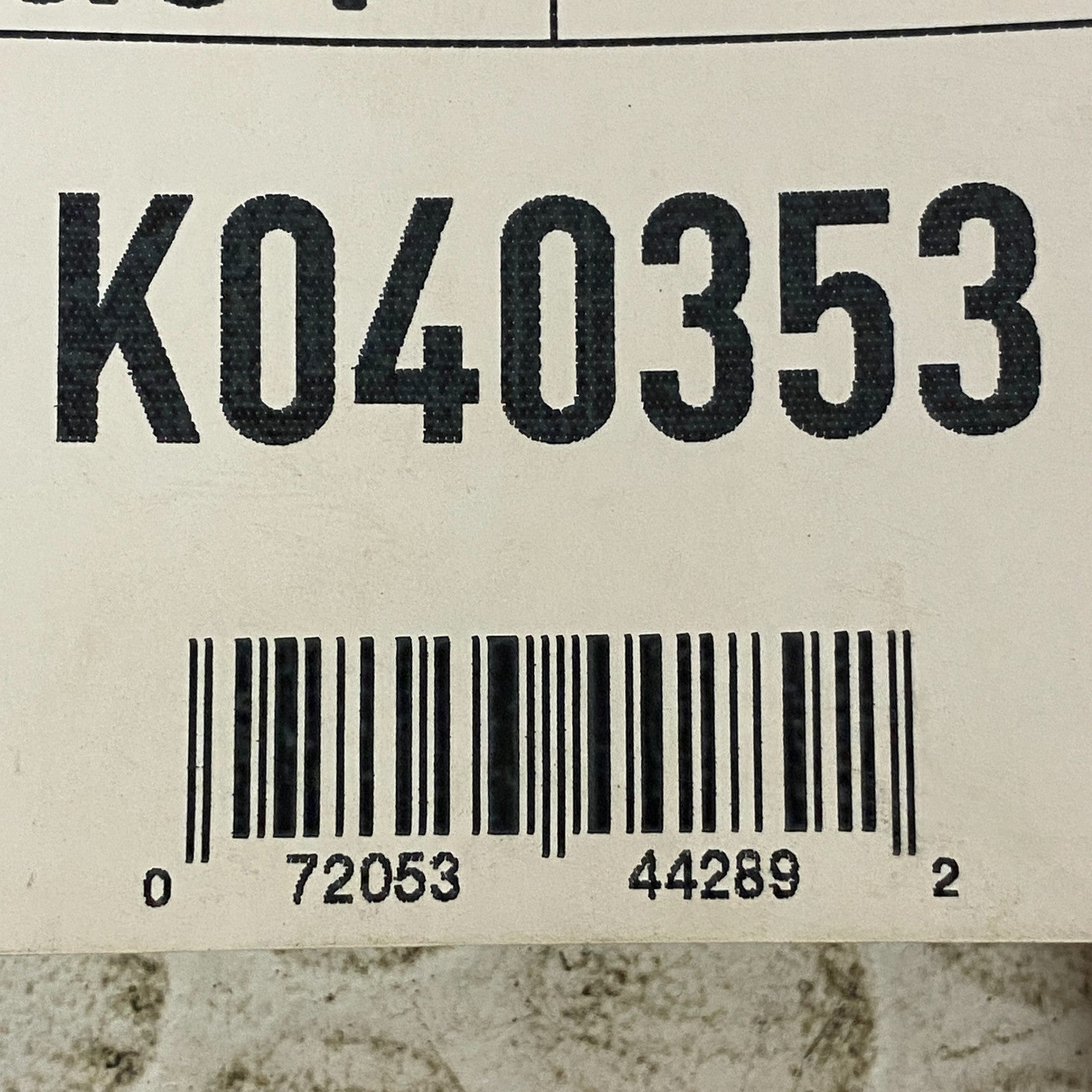 Gates Micro-V K040353 Serpentine Drive Belt 4-Rib 35-7/8" Length EPDM Rubber