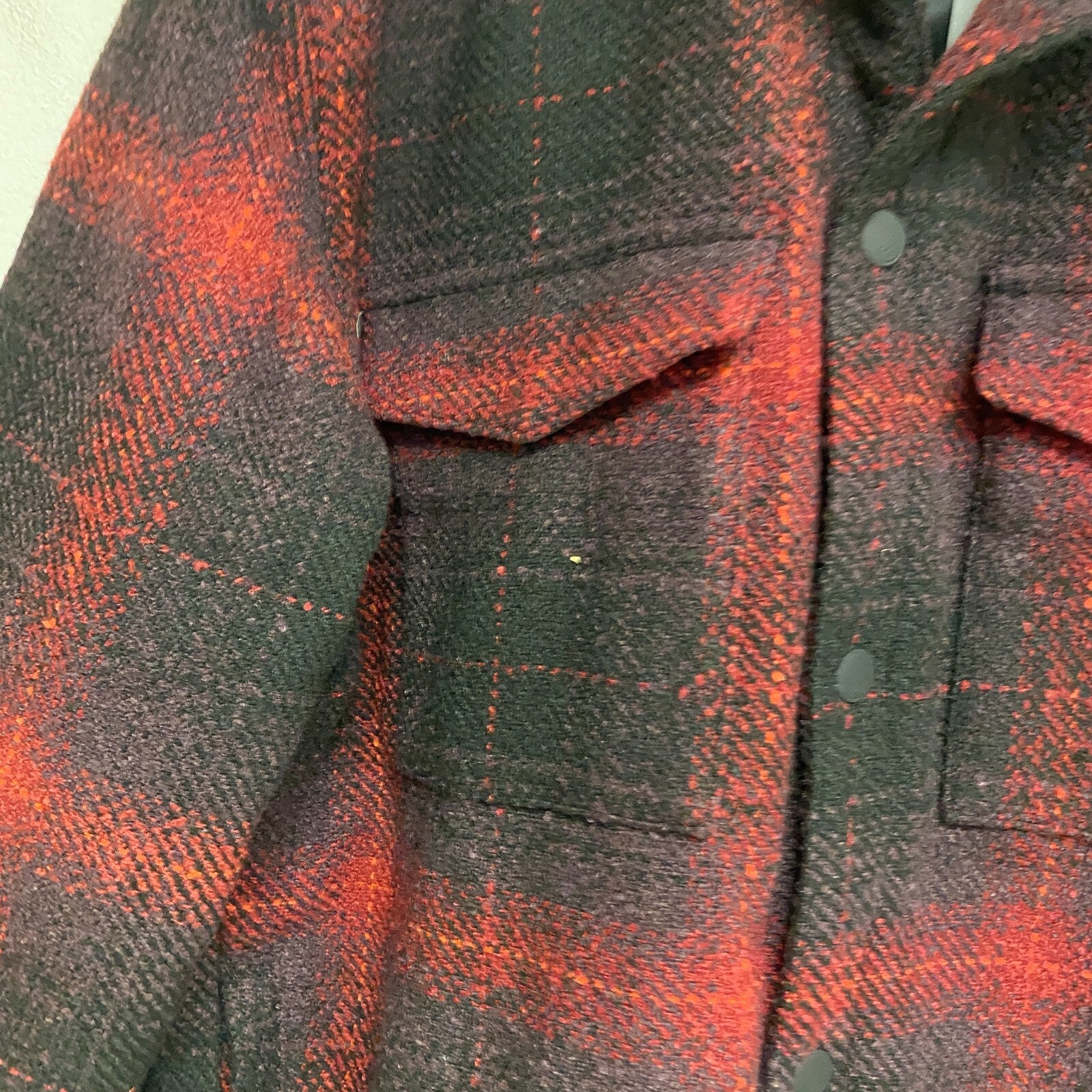 Alpine Design Men's Hilltop View Jacket Plaid Red Heritage Plaid ADM23609P New!