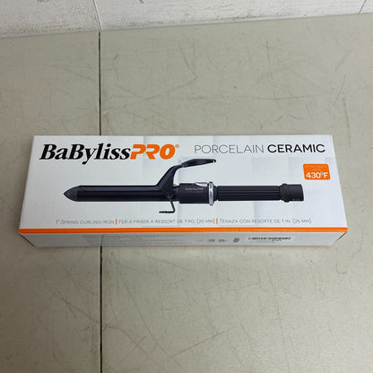 BaByliss PRO Porcelain Ceramic 1" Spring Curling Iron BP100SUC **PARTS ONLY**