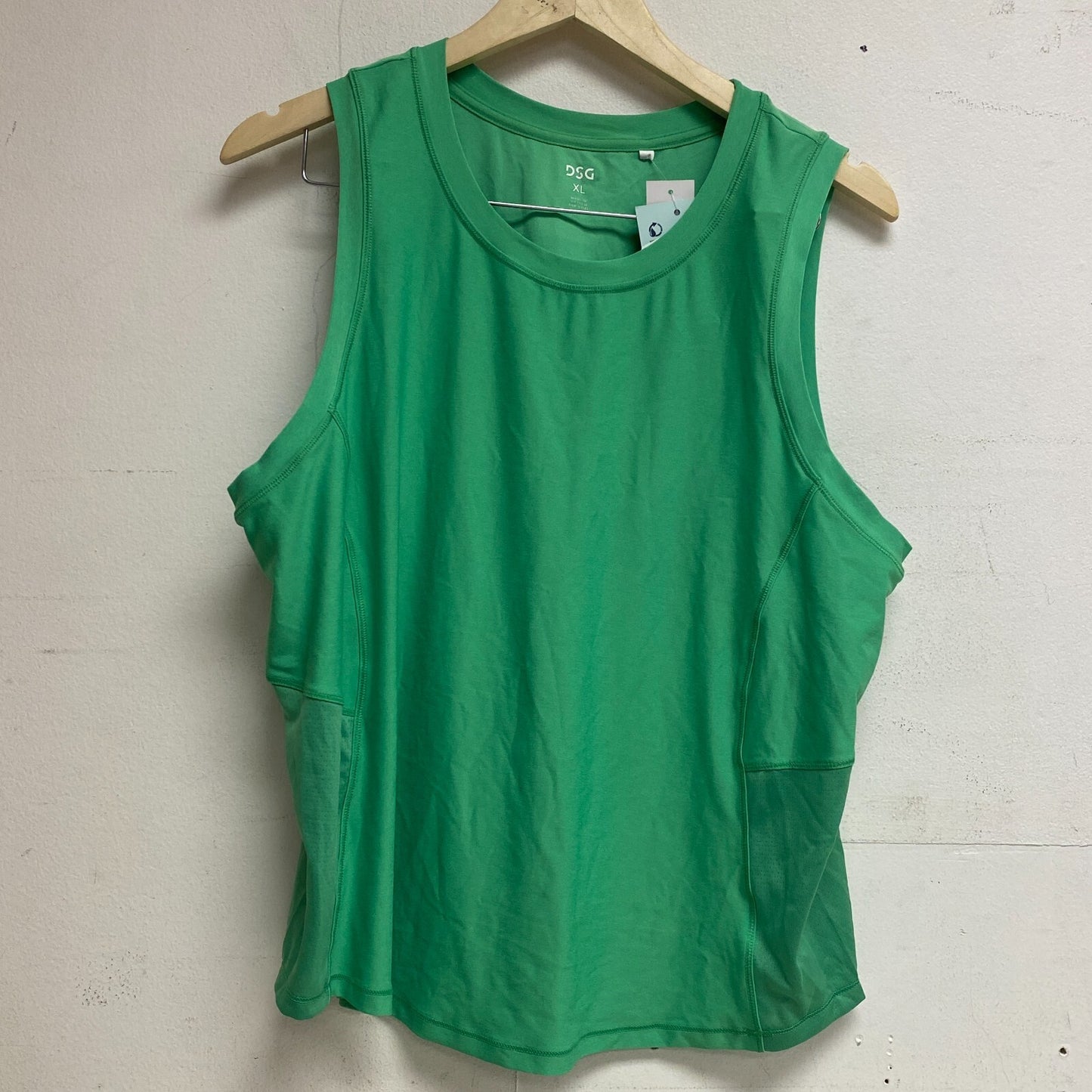 DSG Women's Run Tank Top Slime Geen DAW21200 BRAND NEW