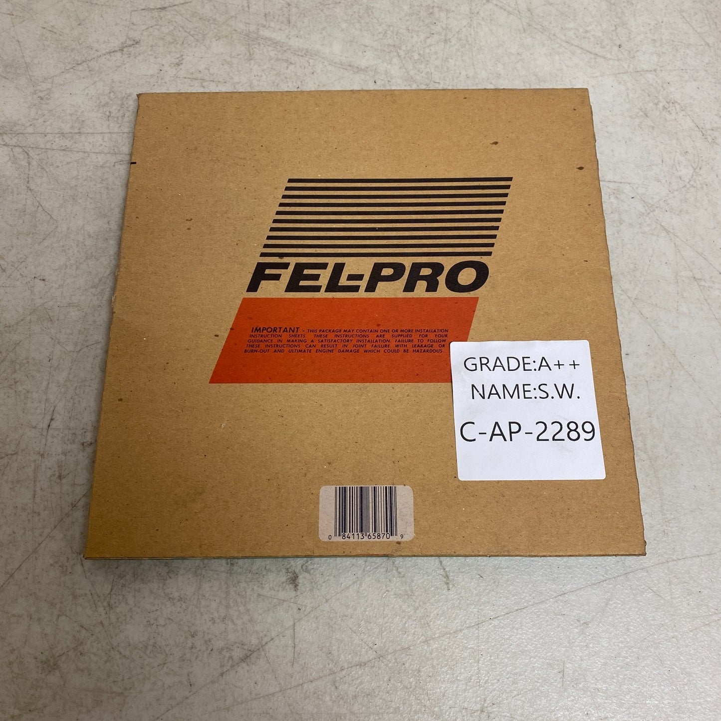 FEL-PRO TCS45006 Timing Cover Gasket Set 1975-1987 Buick V6 3.8L 231 Regal