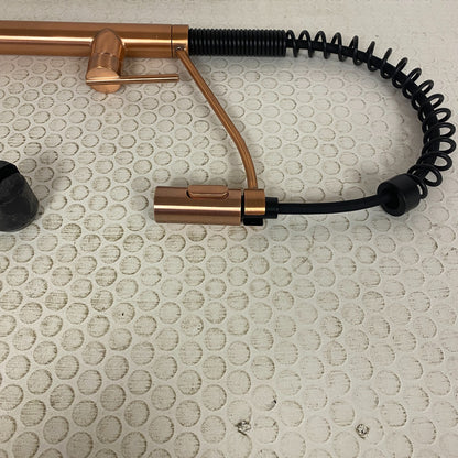 Signature Hardware Eiler 1.8 GPM Pull‑Down Kitchen Faucet Antique Copper