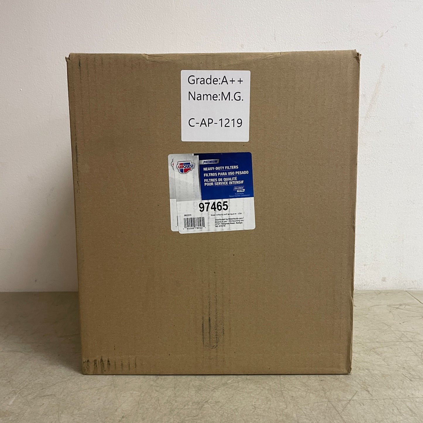 Carquest 97465 Engine Air Filter Radial-Seal Primary High Flow OE Fit