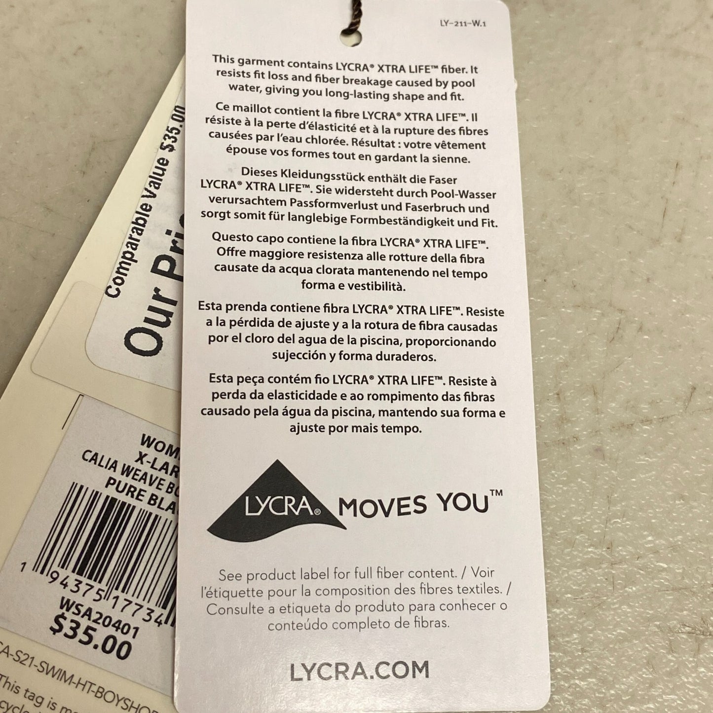 Calia Womens Weave mid rise Boy Short Pure Black swim Solid Trendy WSA20401