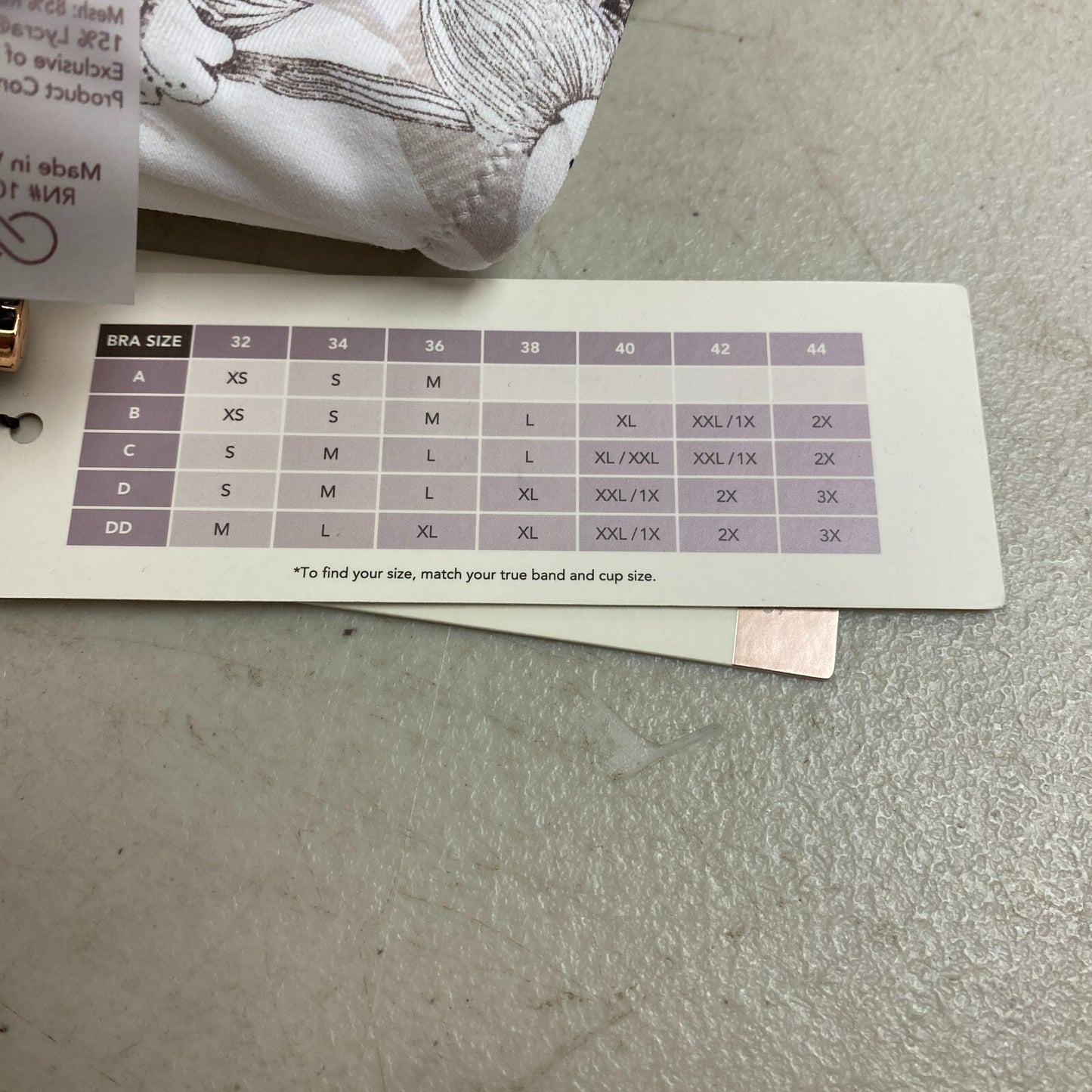 Calia Women's Underwire Bikini Top Island Botanical Multi WSA23213PRT