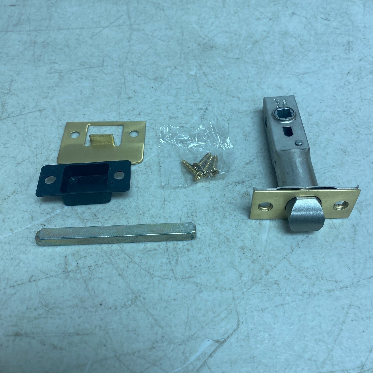 Signature Hardware Passage 2-3/4'' Latch Set - Satin Brass